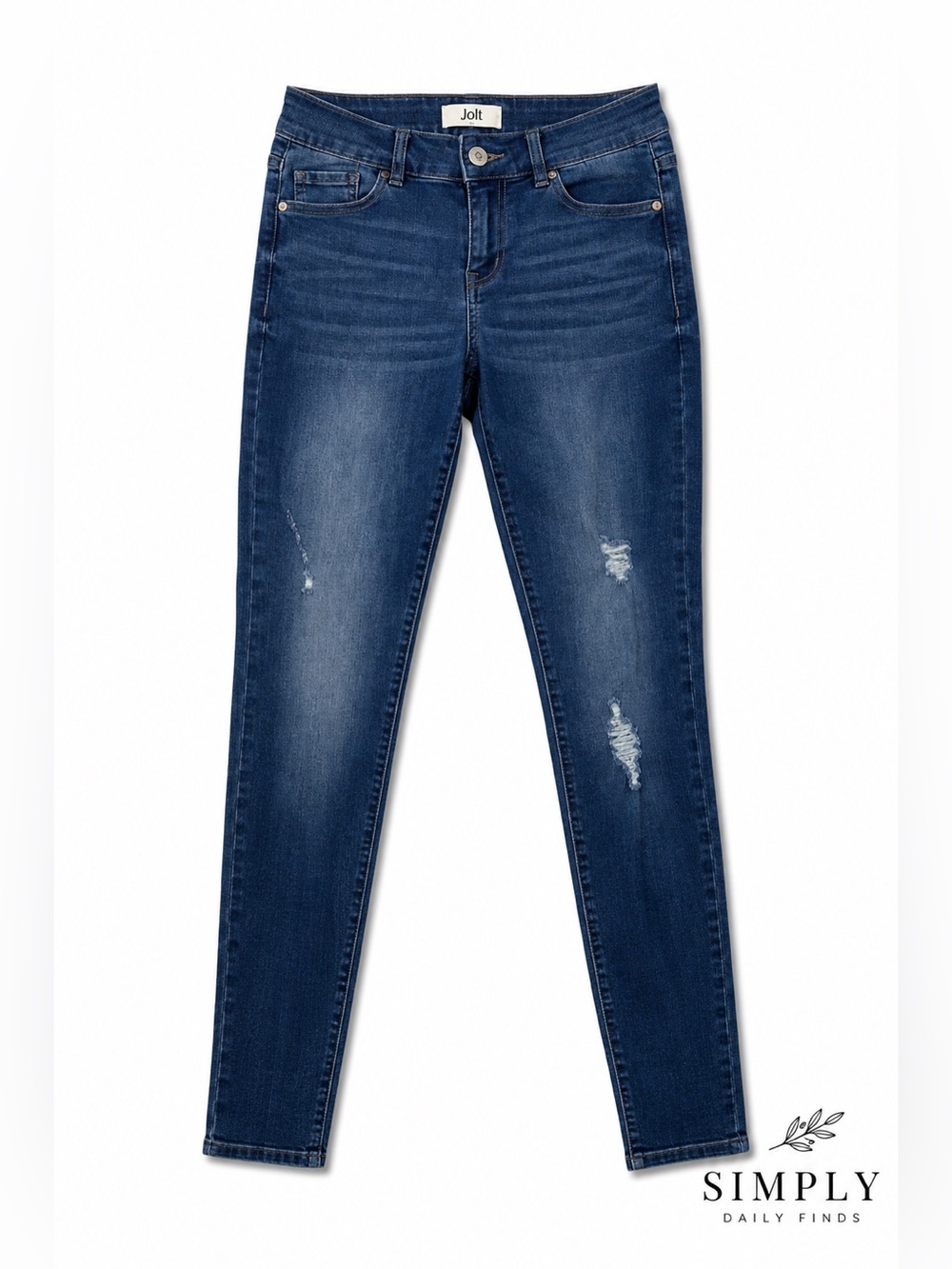 Jolt Skinny Jeans with Light Distressing